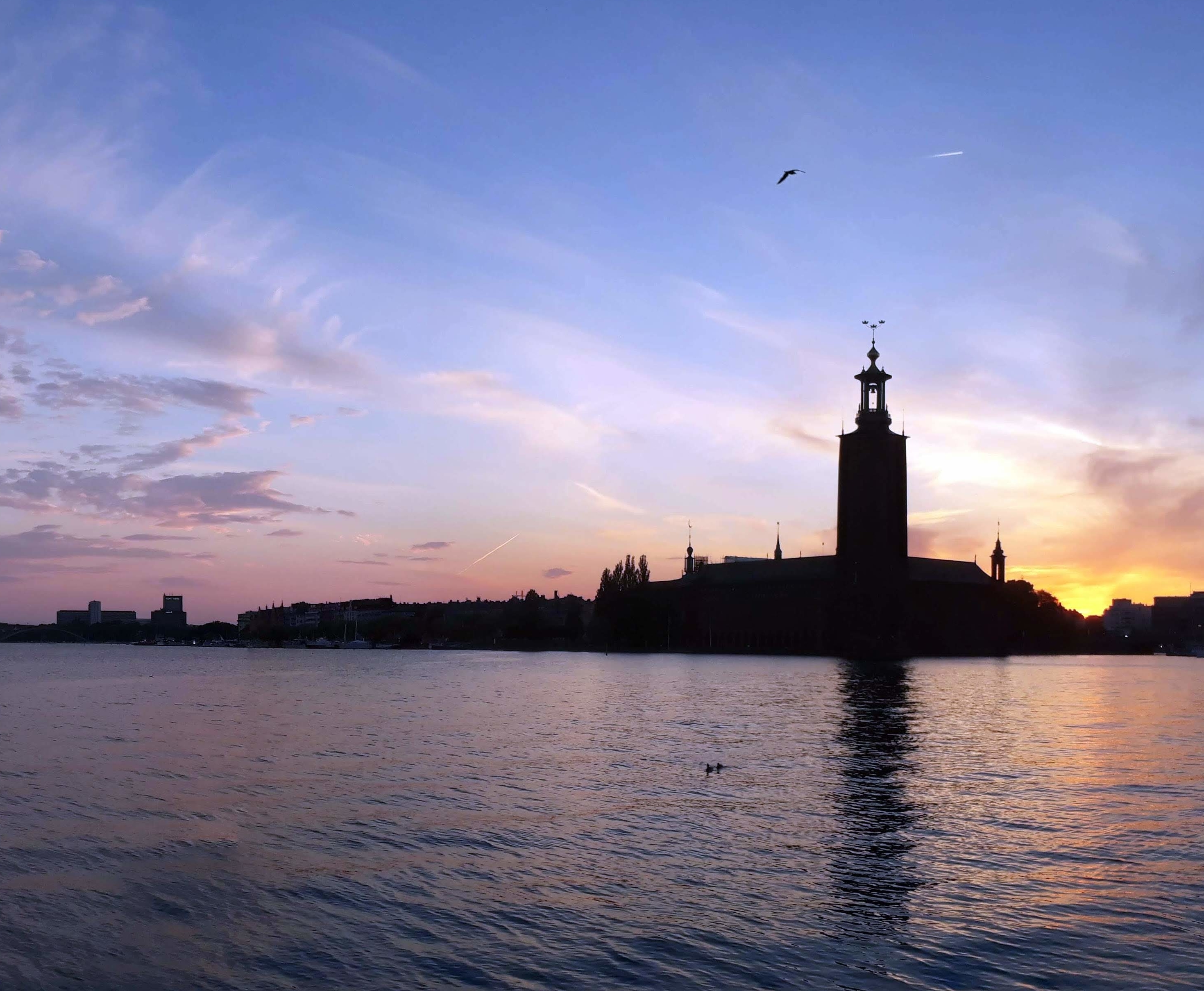 Sunset in Stockholm